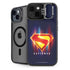 Superman 2025 Energy Shield Neon Emblem iPhone 14 Kickstand Case